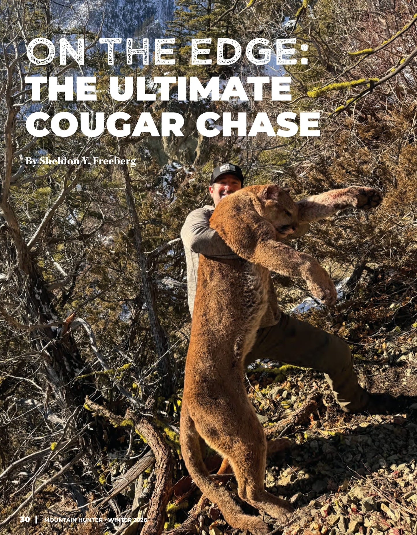 Mountain Hunter - Winter 2026: Ultimate Cougar Chase, Skinner Creek Lynx Hunt, GOABC 60th Year Auction Preview, Best Practices For Ethical Hunting Adventures, Top Conservation Partners & More!