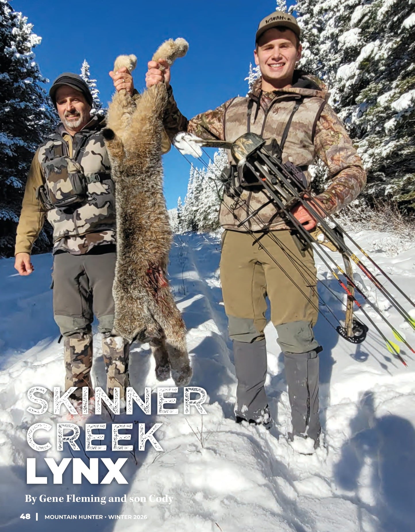 Mountain Hunter - Winter 2026: Ultimate Cougar Chase, Skinner Creek Lynx Hunt, GOABC 60th Year Auction Preview, Best Practices For Ethical Hunting Adventures, Top Conservation Partners & More!