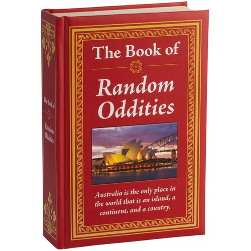 The Book of Random Oddities: Big Book of Words, Language & Etymology Fascinating Facts & Wordplay Hardcover Gift for Trivia Buffs, Word Lovers, Adults