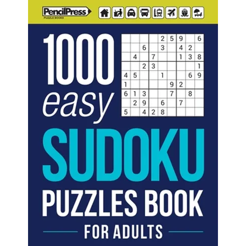 1000 easy Sudoku puzzles book for adults: Puzzle book for adults easy 1,000+ by