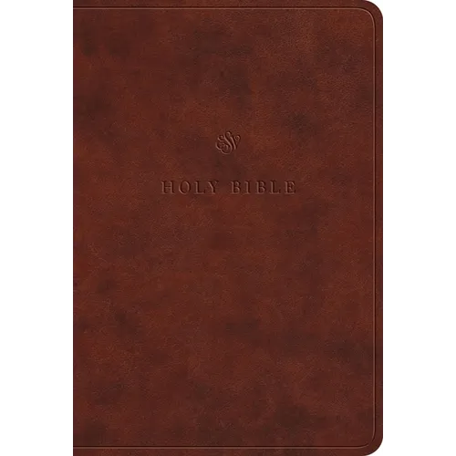 ESV Large Print Value Compact Bible (Trutone, Chestnut)
