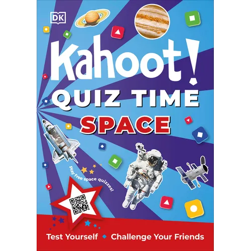 Kahoot! Quiz Time Space: 250 Trivia Questions (with Qr Codes Inside for 150 Interactive Bonus Questions) - Educational Kids Quiz Book
