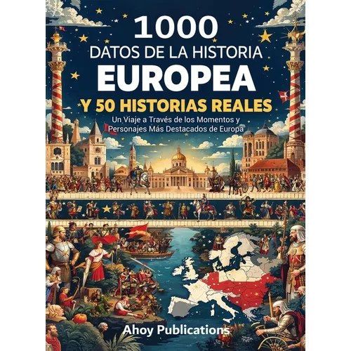 1000 datos de la historia europea y 50 historias reales: Un viaje a través de los momentos y personajes más destacados de Europa