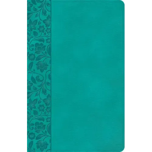 NASB Large Print Personal Size Reference Bible, Teal Leathertouch, Indexed
