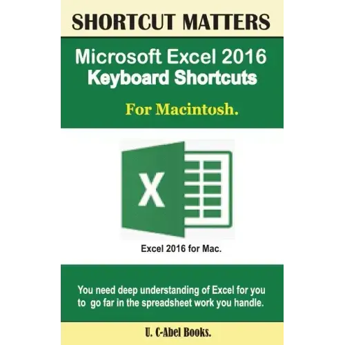 Microsoft Excel 2016 Keyboard Shortcuts For Macintosh