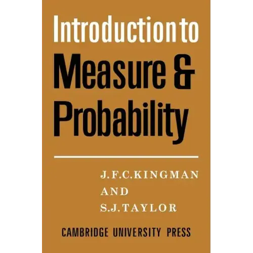 Introdction to Measure and Probability