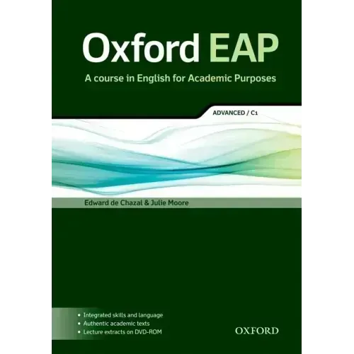 Oxford Eap Advanced Student Book & DVD ROM Pack [With DVD ROM]