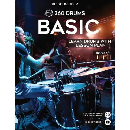BASIC - Learn Drums with Lesson Plan