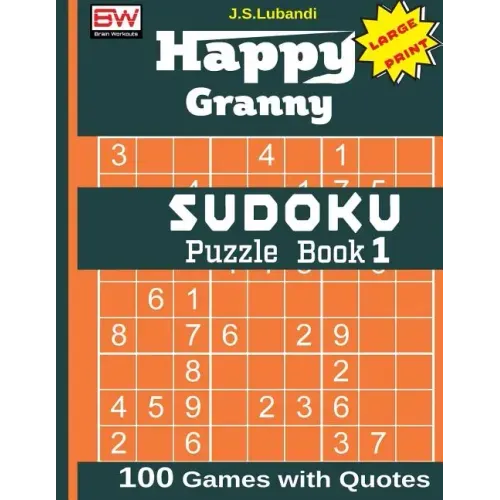Happy Granny SUDOKU Puzzle Book 1