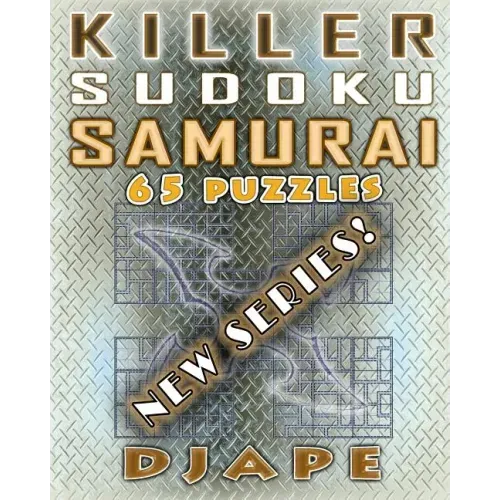 Killer Sudoku Samurai: 65 puzzles
