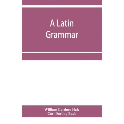 A Latin grammar