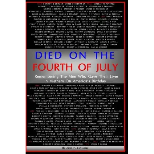 Died On The Fourth of July: Remembering the Men Who Gave Their Lives in Vietnam on America's Birthday