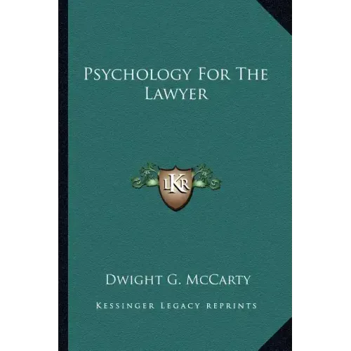 Psychology for the Lawyer
