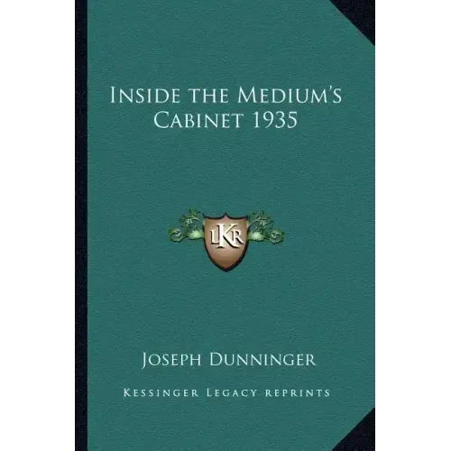 Inside the Medium's Cabinet 1935