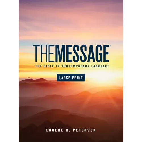 Message Bible-MS-Large Print Numbered