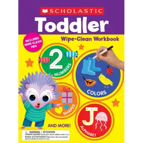 Scholastic Toddler Wipe-Clean Workbook