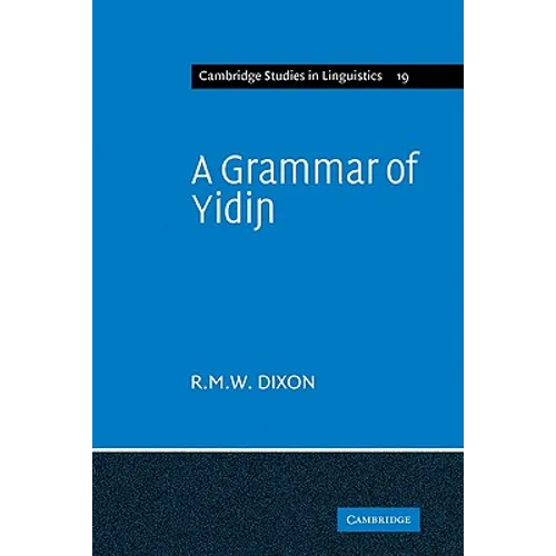 A Grammar of Yidin