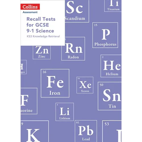 Recall Tests for GCSE 9-1 Science: KS3 knowledge retrieval