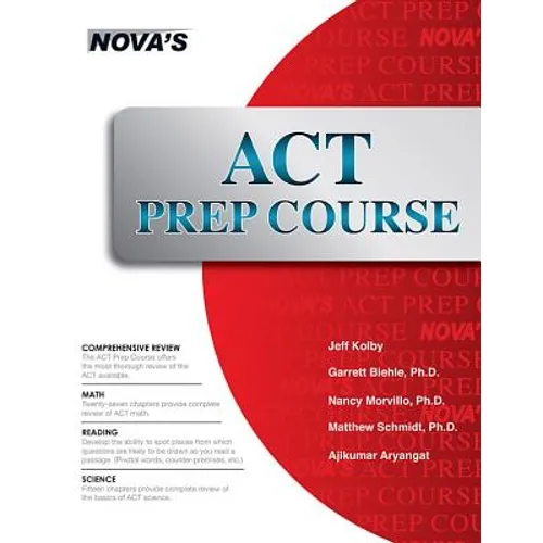 ACT Prep Course: The Most Comprehensive ACT Book Available