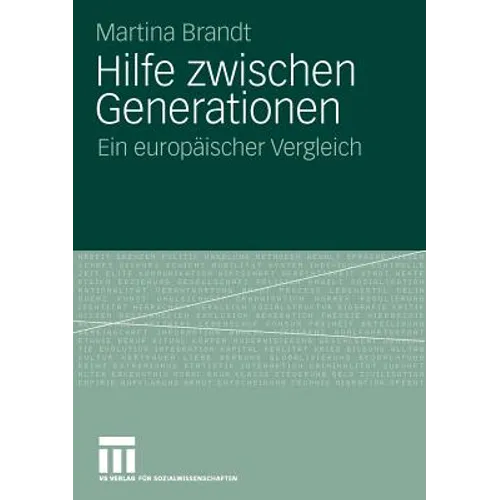 Hilfe Zwischen Generationen: Ein Europäischer Vergleich