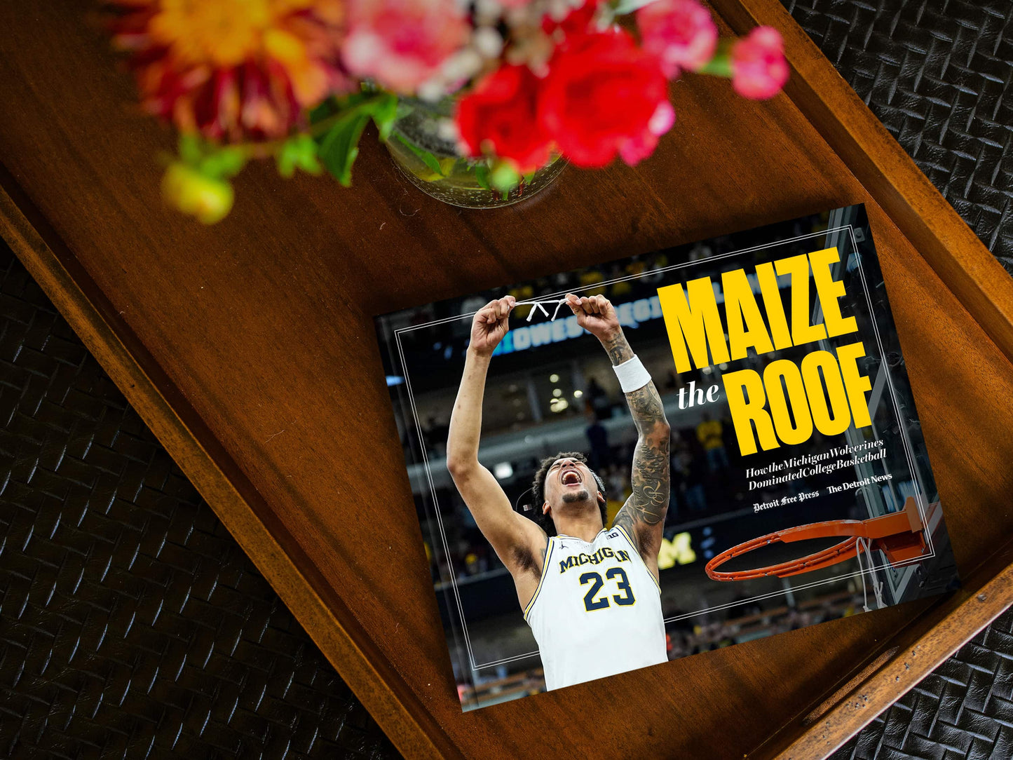 MAIZE THE ROOF: How the Michigan Wolverines Dominated College Basketball Book (Pediment)  - PREORDER ships 06/05/2026