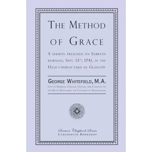 The Method of Grace