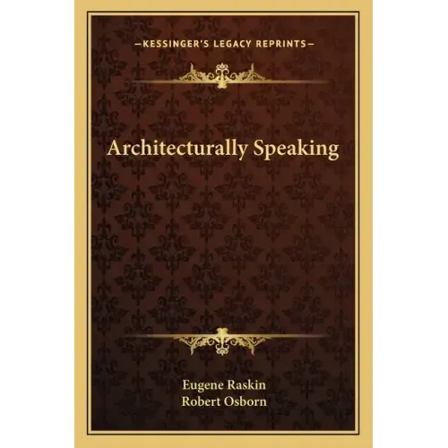Architecturally Speaking