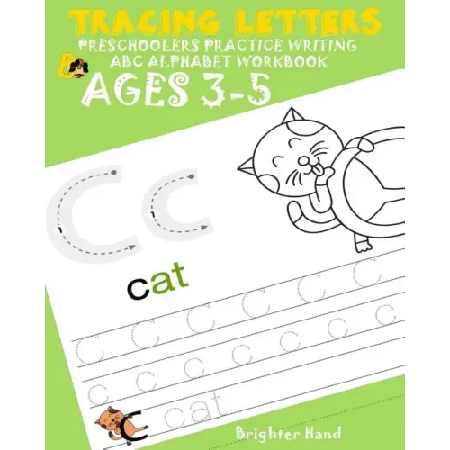 Tracing Letter Preschoolers Practice Writing ABC Alphabet Workbook*Kids Ages 3-5: Large Print