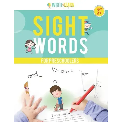 Write & Learn Pages: Sight Words for Preschoolers
