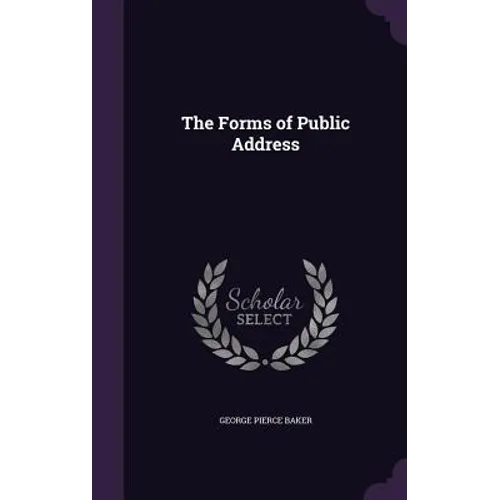 The Forms of Public Address