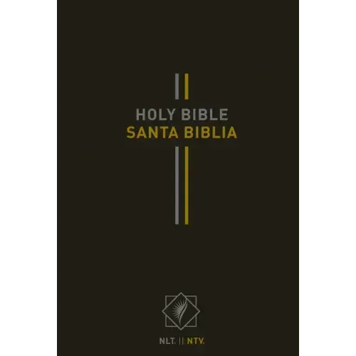 Bilingual Bible / Biblia Bilingüe Nlt/Ntv (Hardcover, Black)