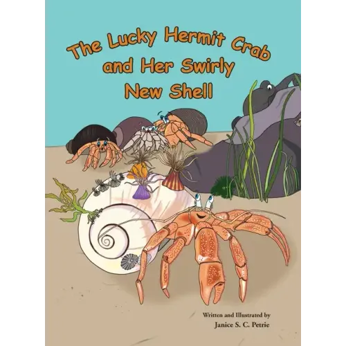 The Lucky Hermit Crab and Her Swirly New Shell