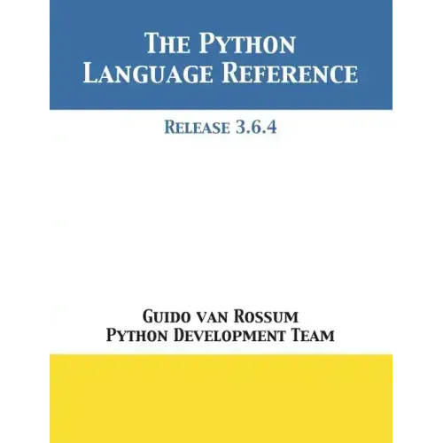 The Python Language Reference: Release 3.6.4