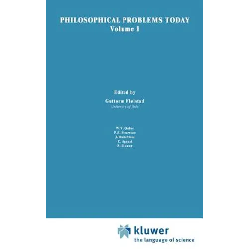 Philosophical Problems Today / Problèmes Philosophiques d'Aujourd'hui