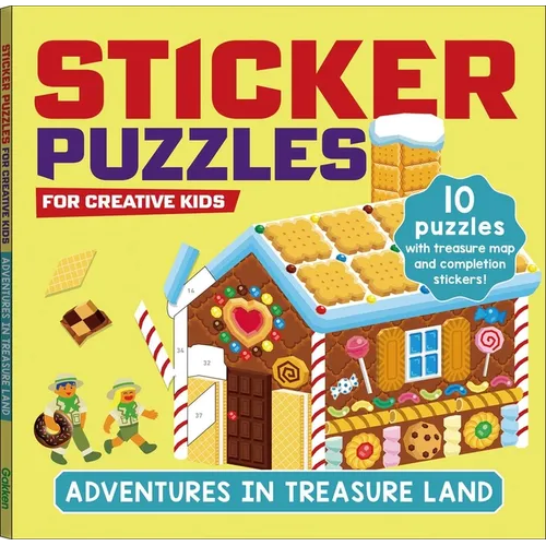 Sticker Puzzles; Adventures in Treasureland: For Creative Kids