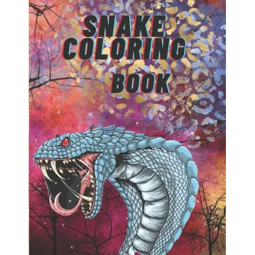 Snake Coloring Book: The snake coloring book is very beautiful that everyone can buy and color