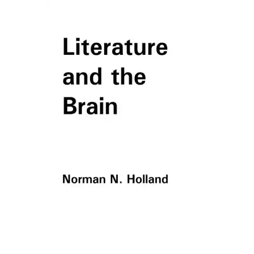 Literature and the Brain