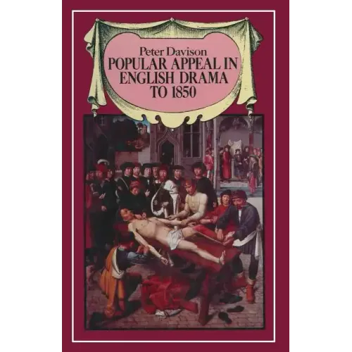 Popular Appeal in English Drama to 1850