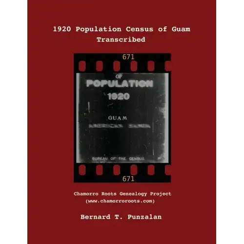 1920 Population Census of Guam: Transcribed