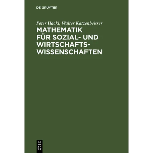 Mathematik für Sozial- und Wirtschaftswissenschaften