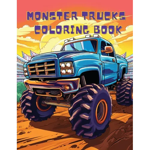 Monster Trucks Coloring Book