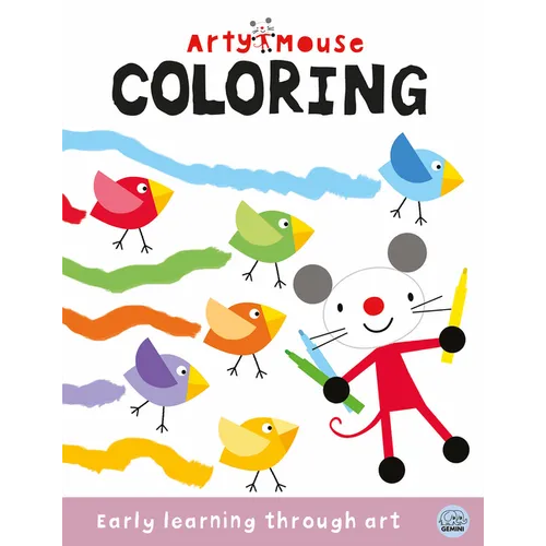 Arty Mouse Coloring