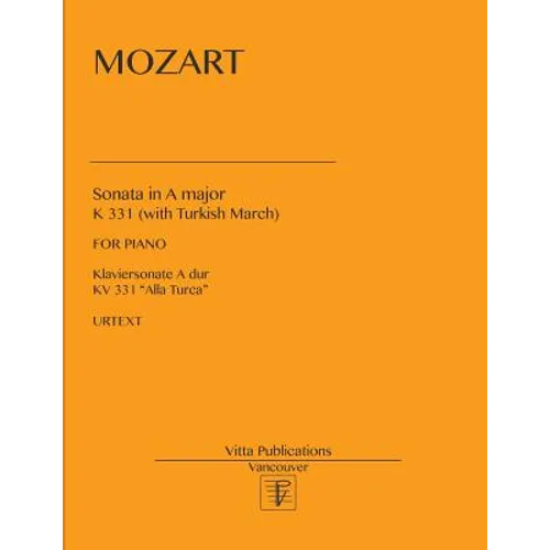 Sonata in A major: with Turkish March