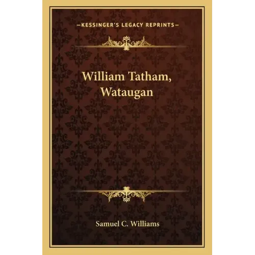 William Tatham, Wataugan