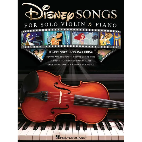 Disney Songs for Solo Violin & Piano