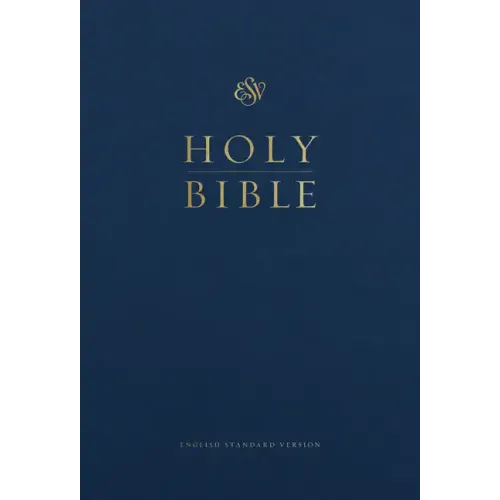 ESV Pew and Worship Bible, Large Print (Blue)