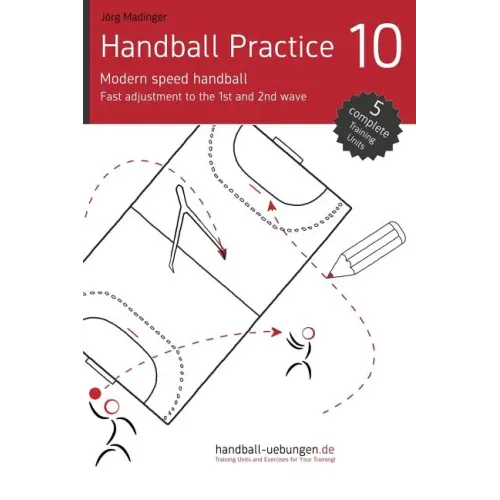 Handball Practice 10 - Modern speed handball: Fast adjustment to the 1st and 2nd wave