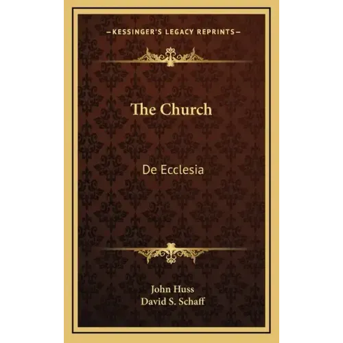 The Church: de Ecclesia