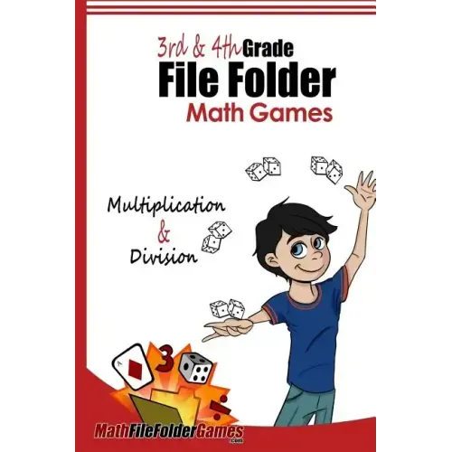3rd & 4th Grade File Folder Math Games - Multiplication & Division Games