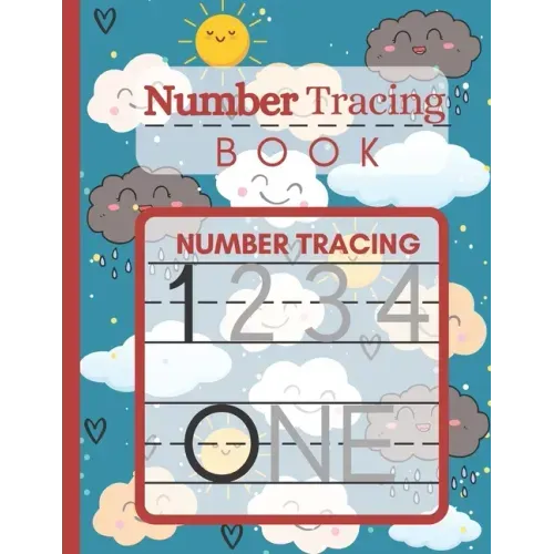 Number Tracing Book: Number Tracing Book for Preschoolers